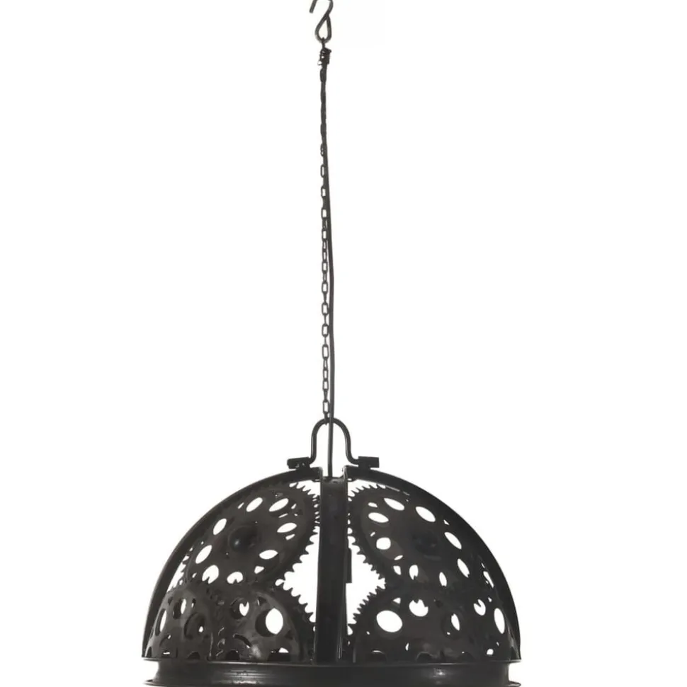 vidaXL Plafondlamp industrieel kettingwiel-ontwerp E27 45 cm