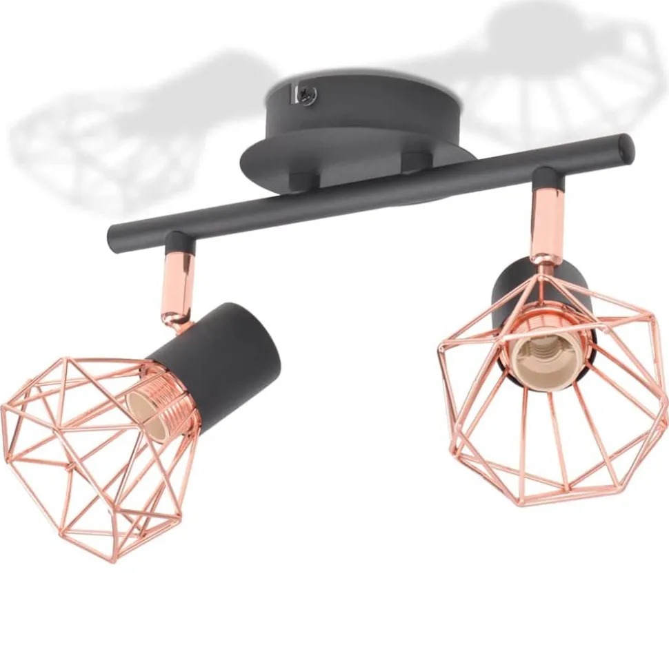 vidaXL Plafondlamp met 2 LED's 8 W