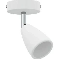 vidaXL Plafondspot met schijnwerpers Wit 25.5 x 8 x 16 cm Metaal