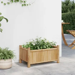 vidaXL Plantenbak 50x30x25 cm bamboe