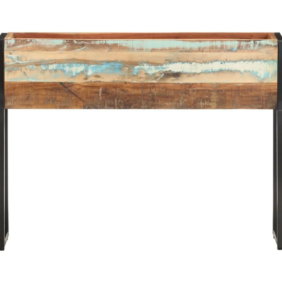 vidaXL Plantenbak 90x20x68 cm massief gerecycled hout