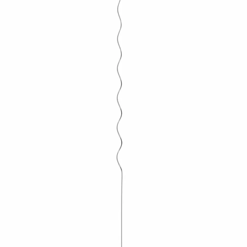 vidaXL Plantondersteuning 50 pcs Zilver 110 x 0.6 x 0.6 cm Staal