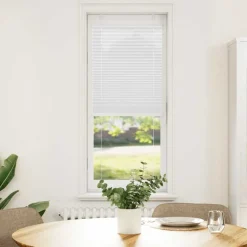 vidaXL Plissé rolgordijn 40x100 cm stofbreedte 39,4 cm polyester wit