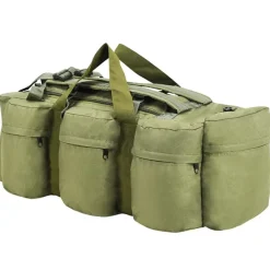 vidaXL Plunjezak 3-in-1 legerstijl 45 L olijfgroen