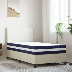vidaXL Pocketveringmatras middelhard-hard 80x200 cm