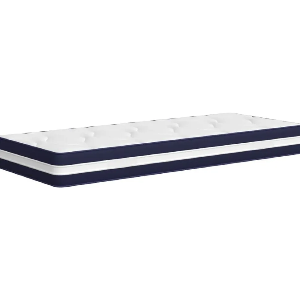 vidaXL Pocketveringmatras middelhard-hard 80x200 cm