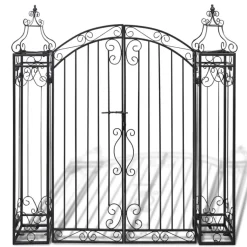 vidaXL Poort decoratief 112x20,5x134 cm smeedijzer