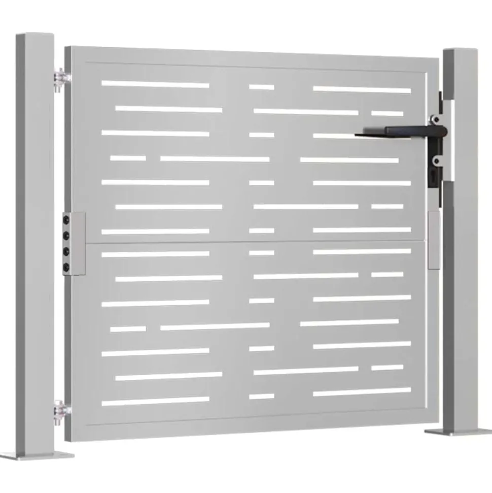 vidaXL Poort vierkant 100x75 cm cortenstaal