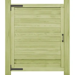 vidaXL Poort 125x100 cm geïmpregneerd grenenhout