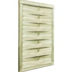 vidaXL Poort 100x125 cm groen geïmpregneerd grenenhout