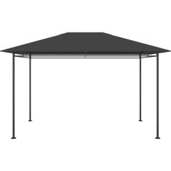 vidaXL Prieel 180 g/m² 384x281x270 cm antracietkleurig