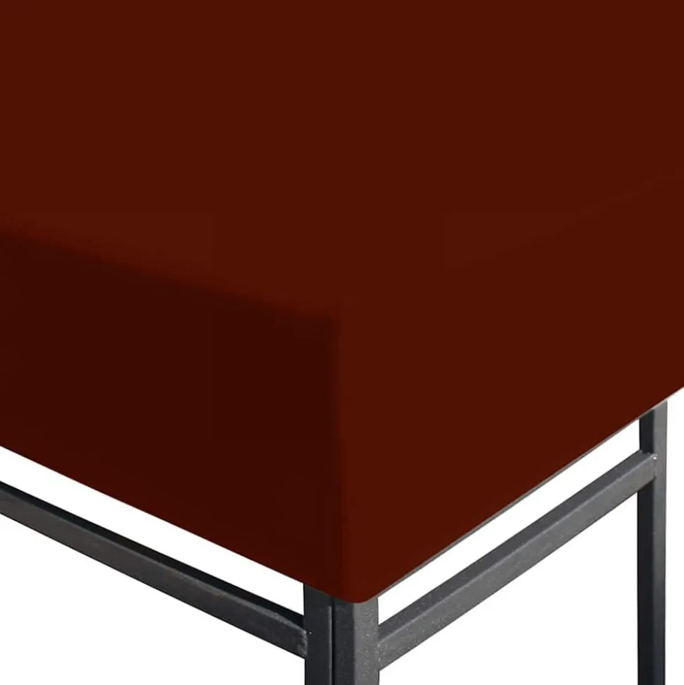 vidaXL Prieeldak 310 g m² 3x3 m terracota