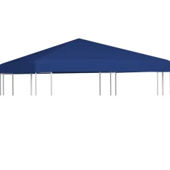 vidaXL Prieeldak 310 g/m² 3x3 m blauw