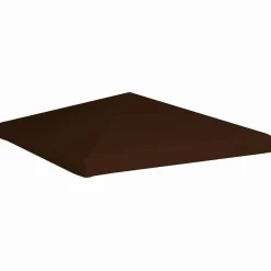 vidaXL Prieeldak 310 g/m² 3x3 m bruin