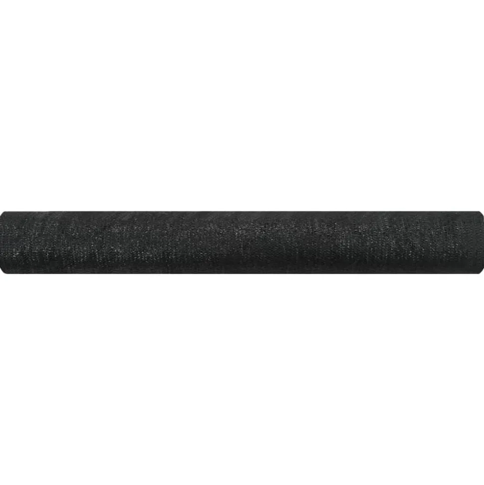 vidaXL Privacynet 75 g/m² 1,2x10 m HDPE zwart