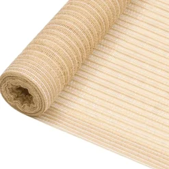 vidaXL Privacynet 75 g/m² 1x10 m HDPE beige