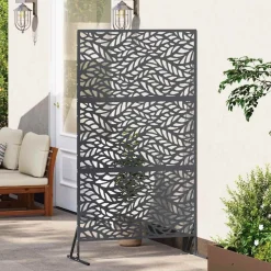 vidaXL Privacyscherm Antraciet 100 x 50 x 180 cm Staal