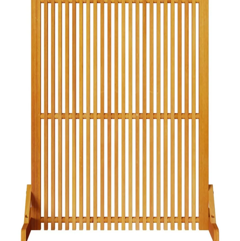 vidaXL Privacyscherm Bruin 79,5 x 50 x 110 cm Massief Acaciahout