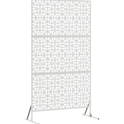 vidaXL Privacyscherm Grijs 100 x 50 x 180 cm Staal