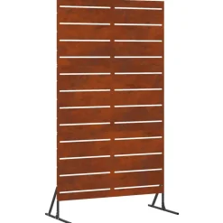 vidaXL Privacyscherm Grijs 100 x 50 x 180 cm Cortenstaal