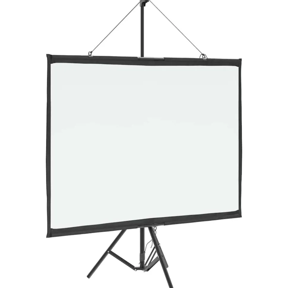 vidaXL Projectiescherm met statief 50 inch 4:3