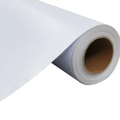 vidaXL Raamfolie mat 0,9x5 m PVC grijs