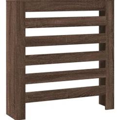 vidaXL Radiatorombouw 78x20x82 cm bewerkt hout bruin eikenkleurig