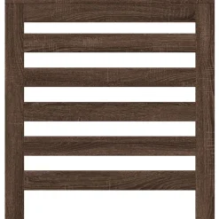 vidaXL Radiatorombouw 78x20x82 cm bewerkt hout bruin eikenkleurig