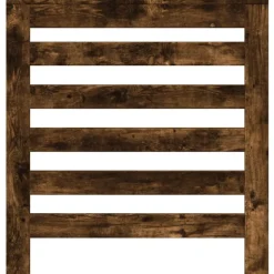 vidaXL Radiatorombouw 78x20x82 cm bewerkt hout gerookt eikenkleurig