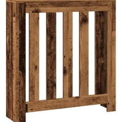 vidaXL Radiatorombouw 78x20x82 cm bewerkt hout oud hout