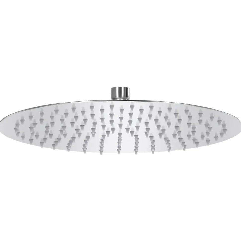 vidaXL Regendouchekop rond 30 cm roestvrij staal 304