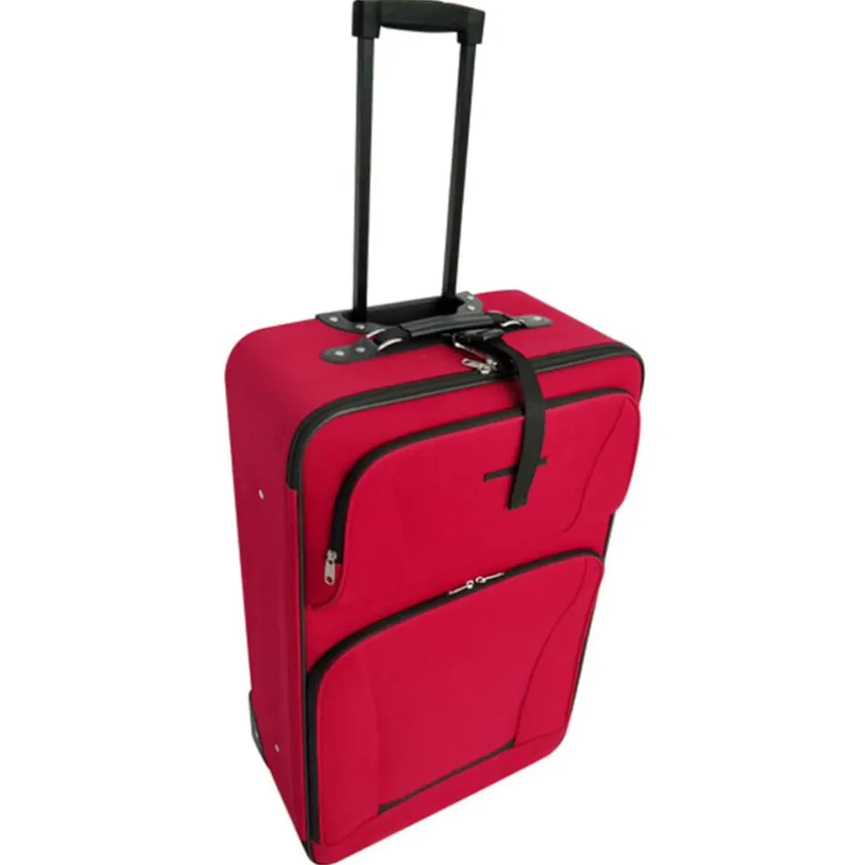 vidaXL Reisbagage set rood 5-delig