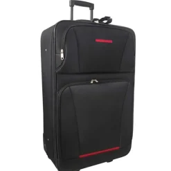 vidaXL Reisbagage set zwart 5-delig