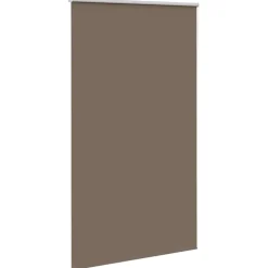 vidaXL Rolgordijn verduisterend koffie 120x230 cm stofbreedte 116,6 cm