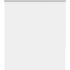 vidaXL Rolgordijn verduisterend wit 130x175 cm stofbreedte 126,6 cm