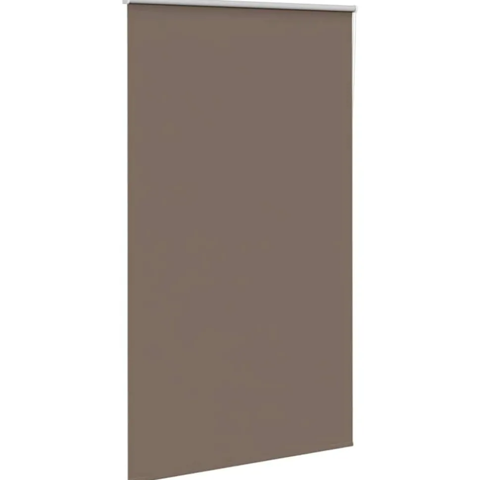 vidaXL Rolgordijn verduisterend 140x230 cm stofbreedte 136,6 cm blauw