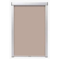 vidaXL Rolgordijn verduisterend beige U08/808