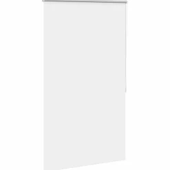 vidaXL Rolgordijn verduisterend 84,4 x 175 cm stofbreedte 80 cm wit