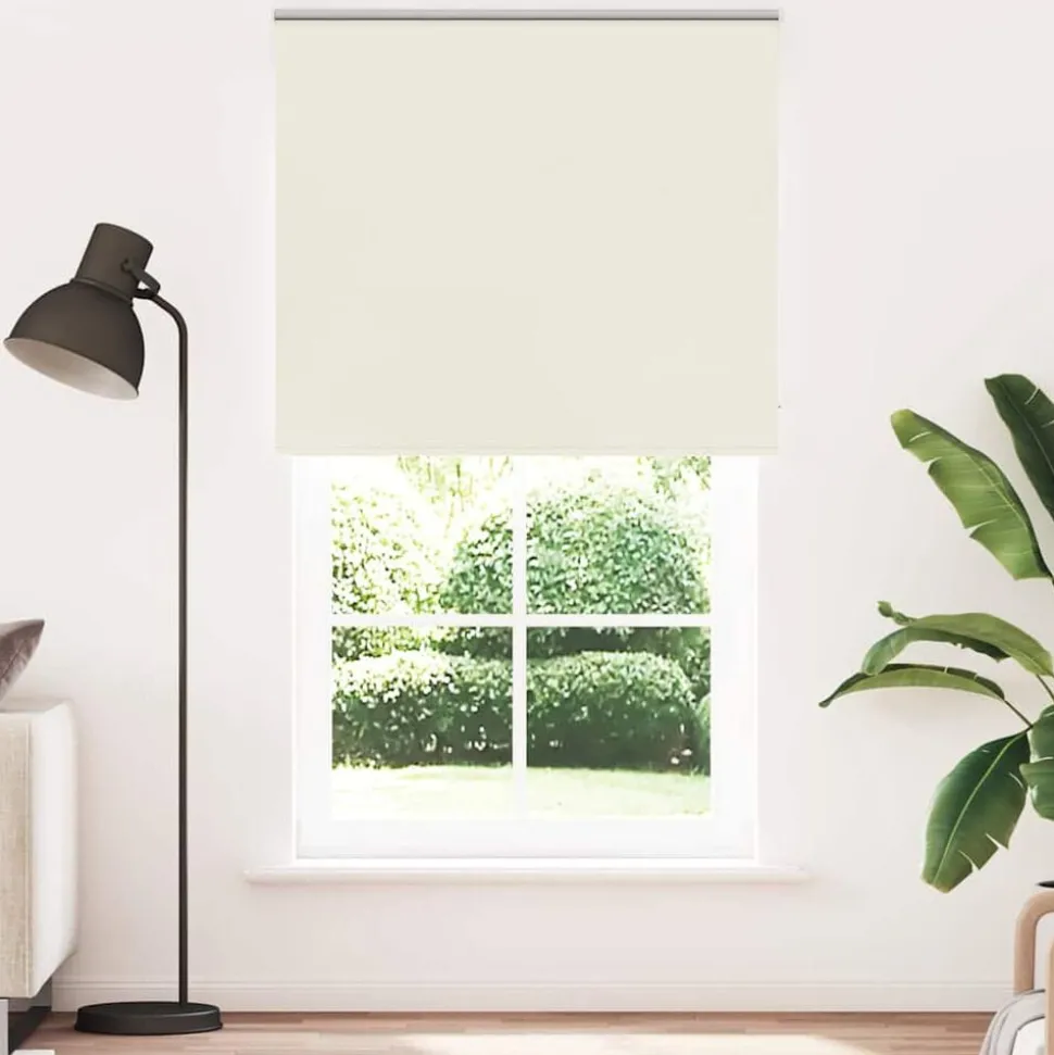 vidaXL Rolgordijn verduisterend 135x210 cm stofbreedte 131,6 cm