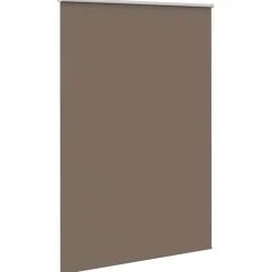 vidaXL Rolgordijn verduisterend koffie 150x210 cm stofbreedte 146,6 cm