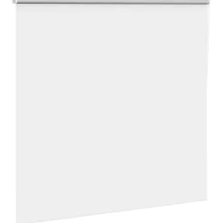 vidaXL Rolgordijn verduisterend 150x175 cm stofbreedte 146,6 cm wit