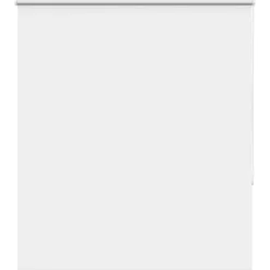 vidaXL Rolgordijn verduisterend wit 125x175 cm stofbreedte 121,6 cm