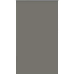 vidaXL Rolgordijn verduisterend 140x230 cm stofbreedte 136,6 cm grijs