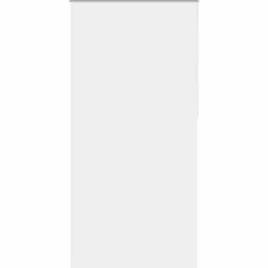vidaXL Rolgordijn verduisterend 110x210 cm stofbreedte 105,7 cm wit