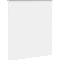 vidaXL Rolgordijn verduisterend wit 135x175 cm stofbreedte 131,6 cm