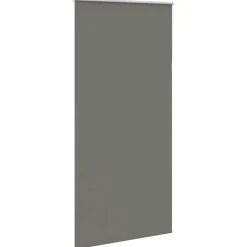 vidaXL Rolgordijn verduisterend 105x210 cm stofbreedte 100,7 cm grijs