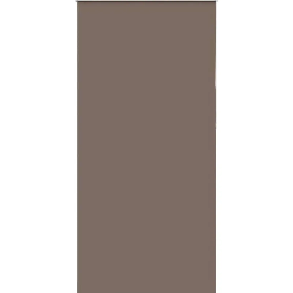 vidaXL Rolgordijn verduisterend koffie 105x230 cm stofbreedte 100,7 cm