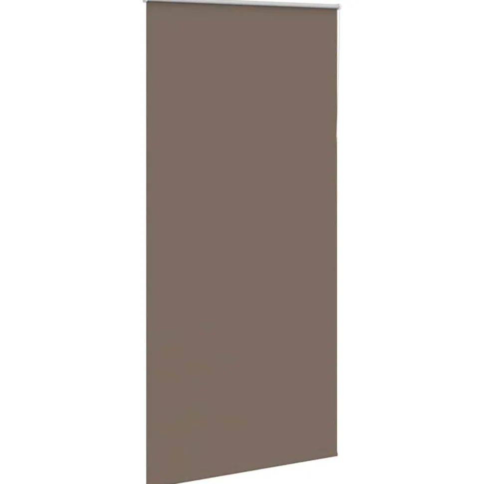 vidaXL Rolgordijn verduisterend koffie 105x230 cm stofbreedte 100,7 cm