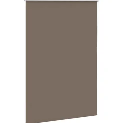 vidaXL Rolgordijn verduisterend koffie 105x130 cm stofbreedte 100,7 cm