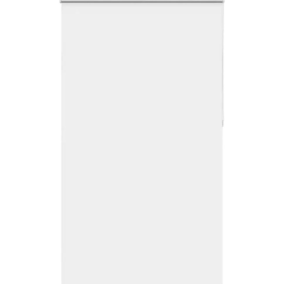 vidaXL Rolgordijn verduisterend 120x230 cm stofbreedte 116,6 cm wit